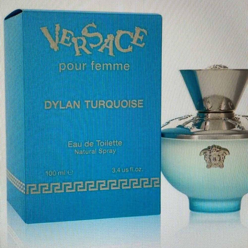 Versace Pour Femme Dylan Turquoise Eau de Toilette Spray 3.4 oz